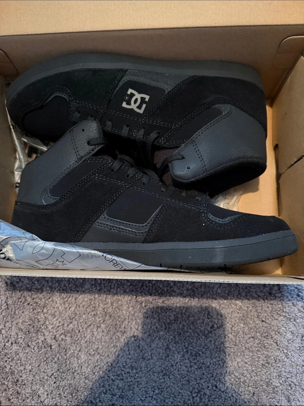 DC Men's Work High-Top Boots - Black